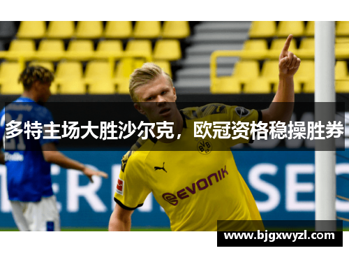 多特主场大胜沙尔克，欧冠资格稳操胜券